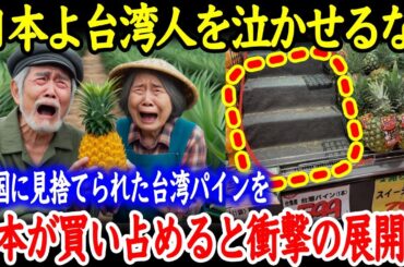 【海外の反応】中国に見捨てられた台湾パインを日本が買い占めた結果…その事実に台湾人が大号泣…